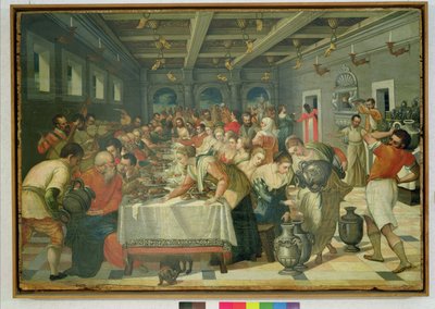 The Marriage at Cana by Italian School